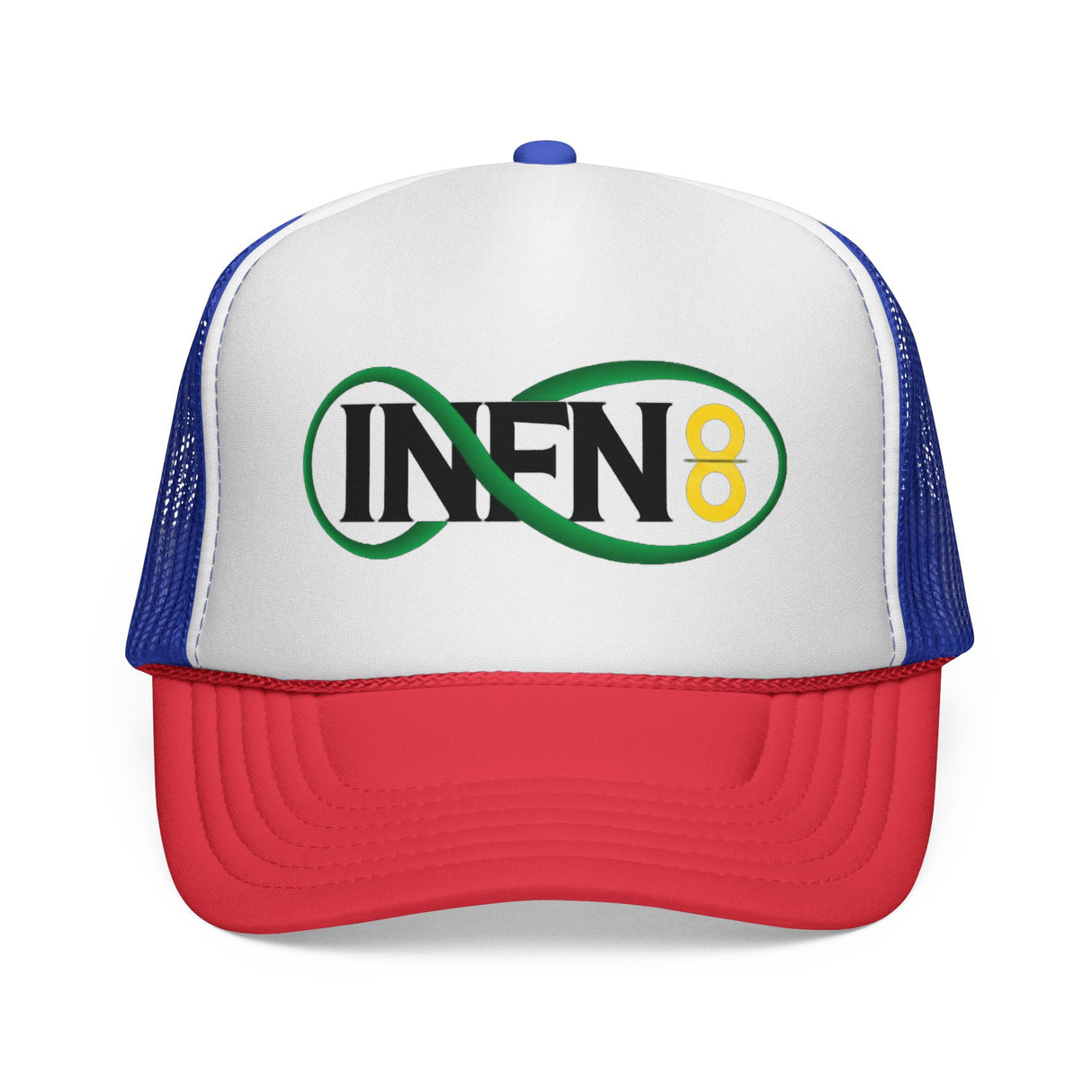 Infn8 Logo Old School Trucker Cap