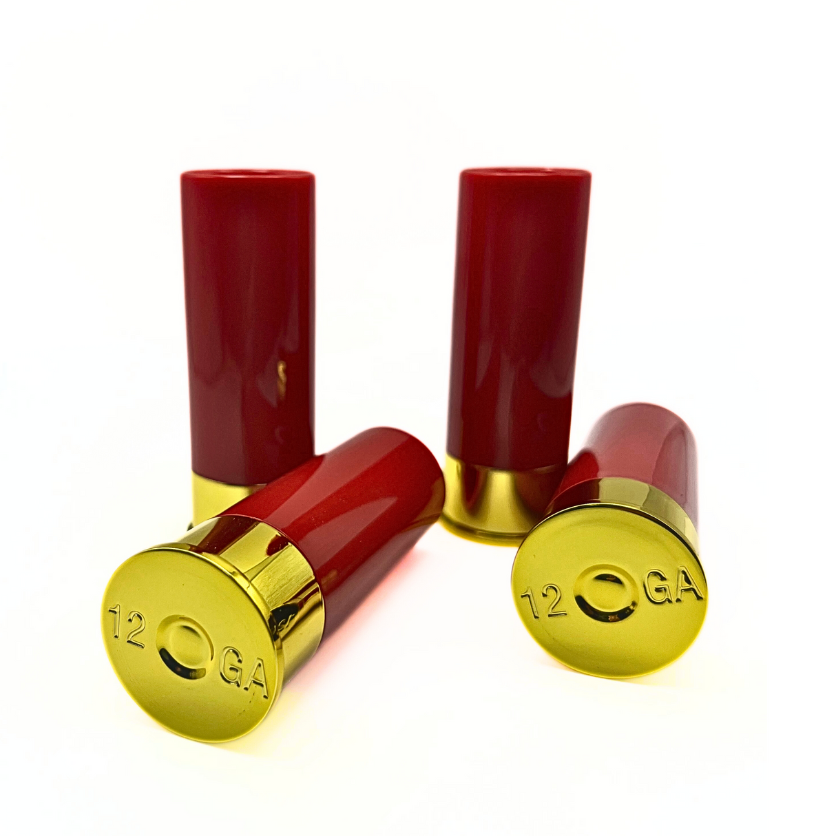 12 Gauge Shotgun Shell Shot Glasses, set of 4