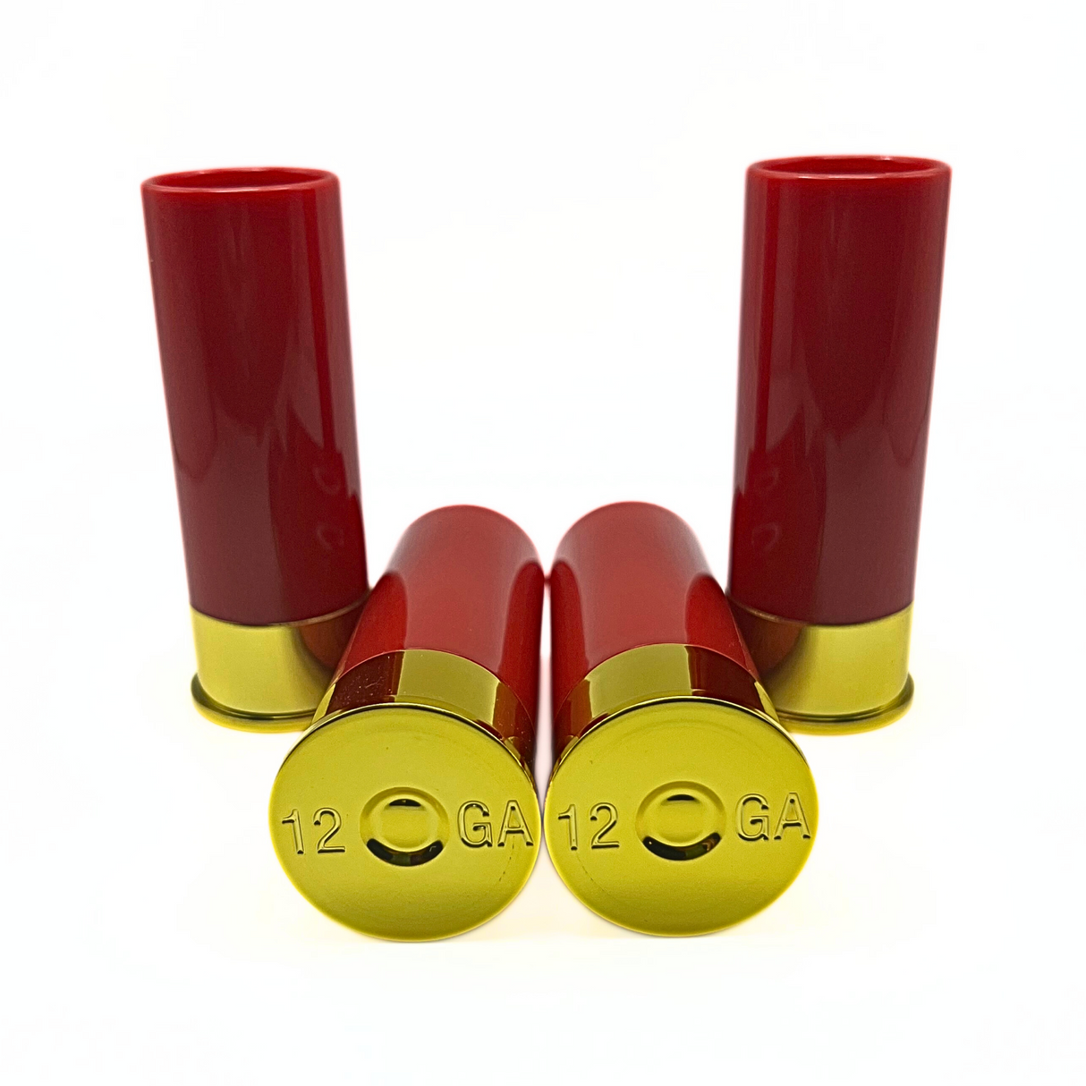 12 Gauge Shotgun Shell Shot Glasses, set of 4