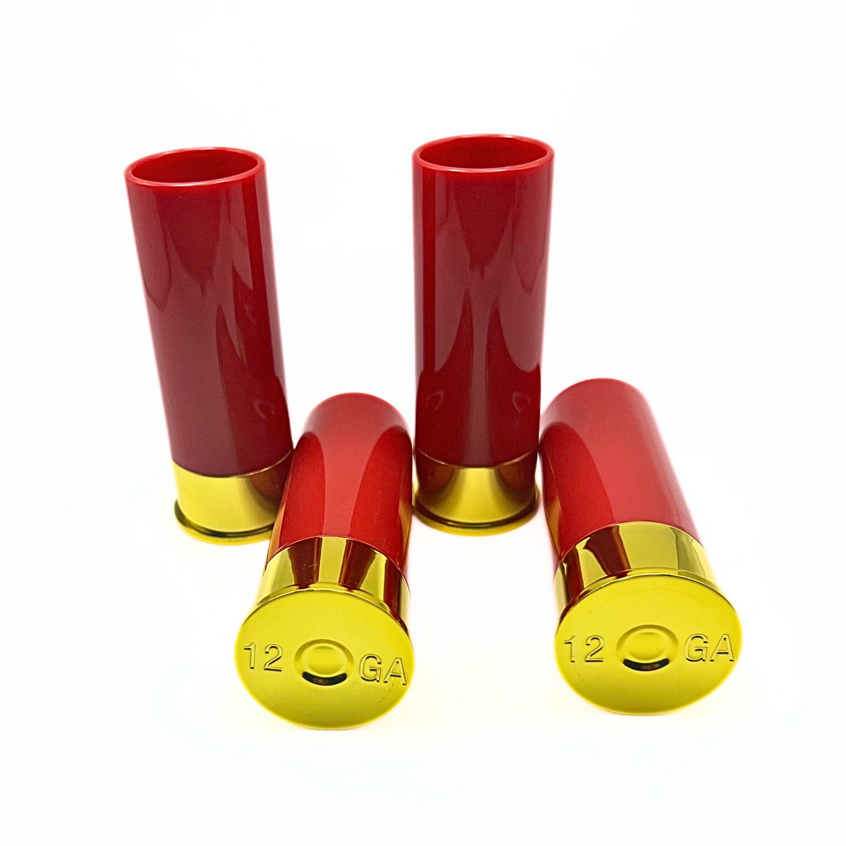 12 Gauge Shotgun Shell Shot Glasses, set of 4