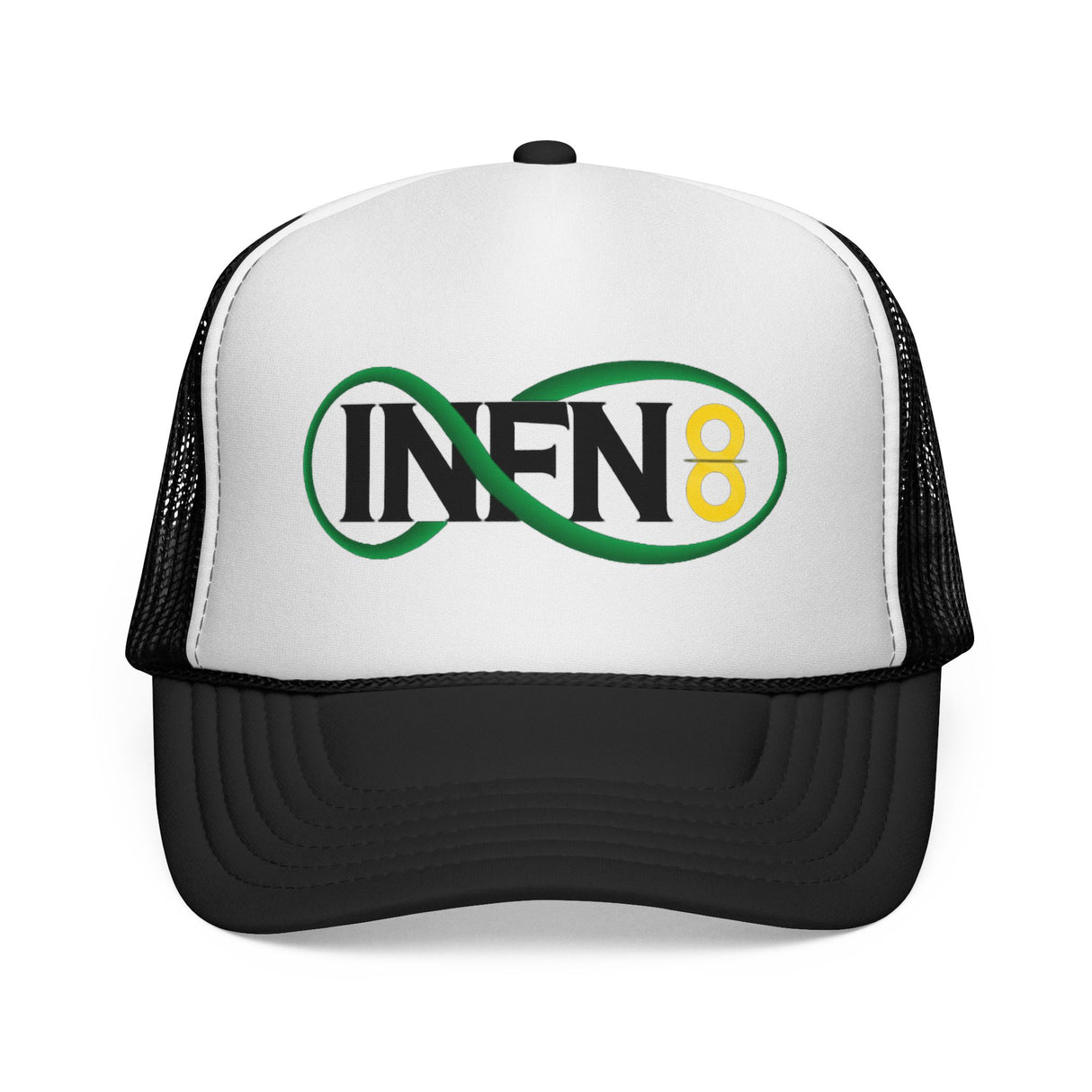 Infn8 Logo Old School Trucker Cap