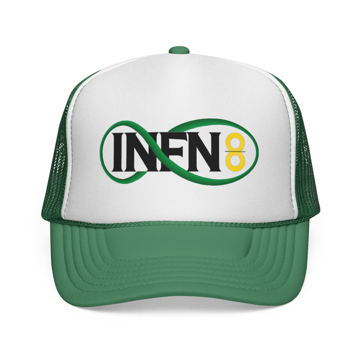 Infn8 Logo Old School Trucker Cap