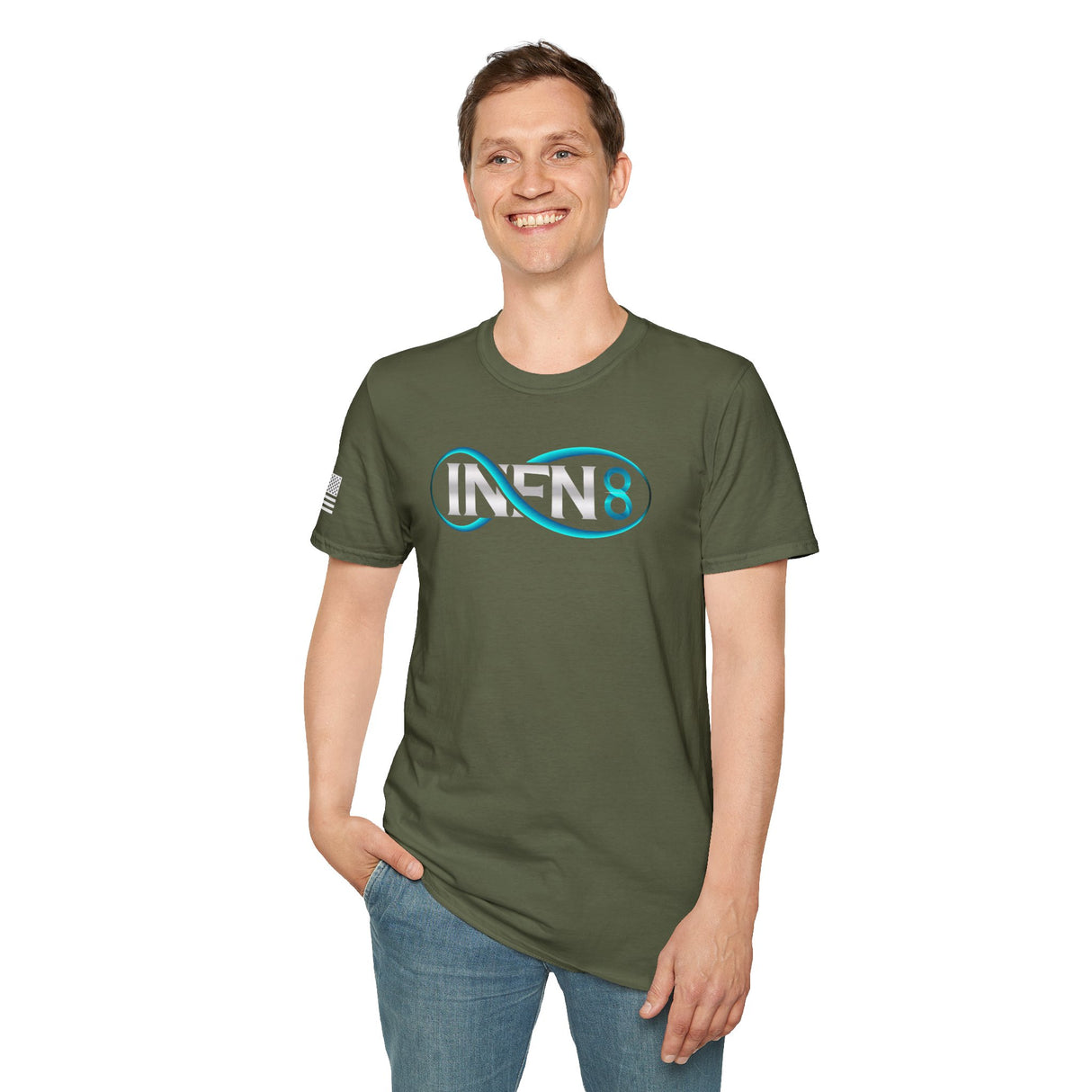 Infn8 America Logo Tee