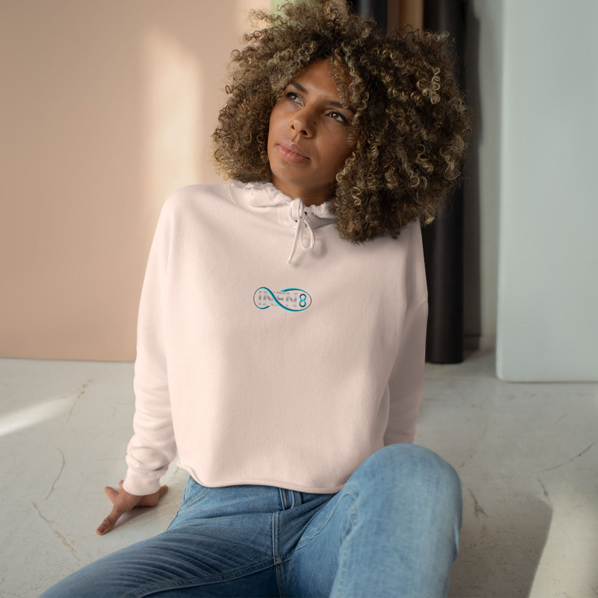 Infn8 Women's Crop Hoodie