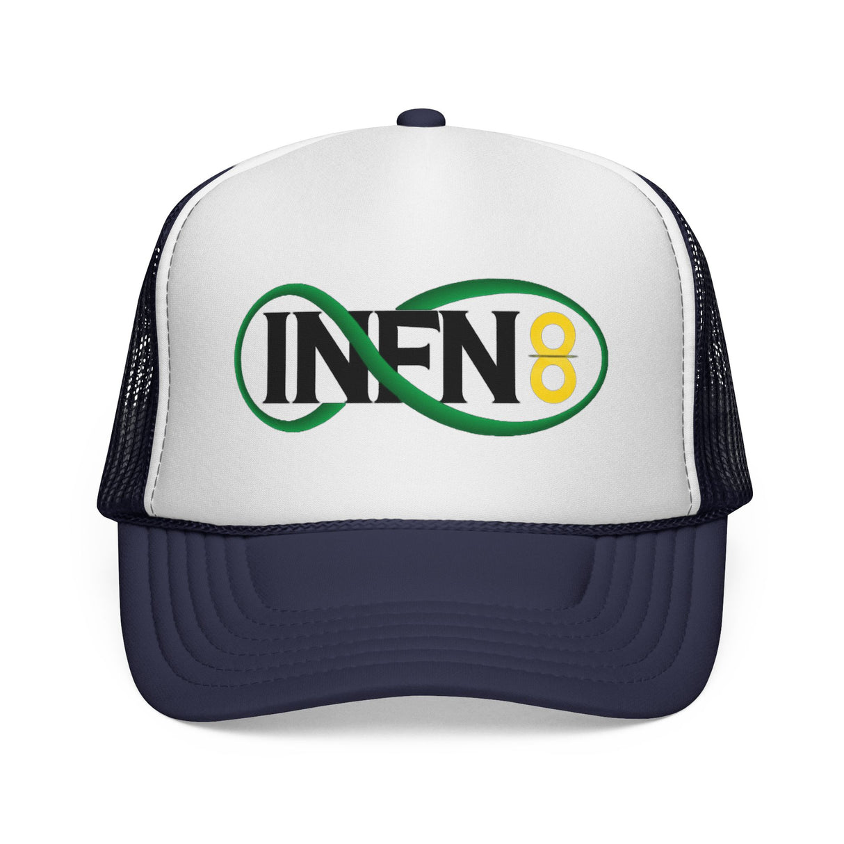 Infn8 Logo Old School Trucker Cap