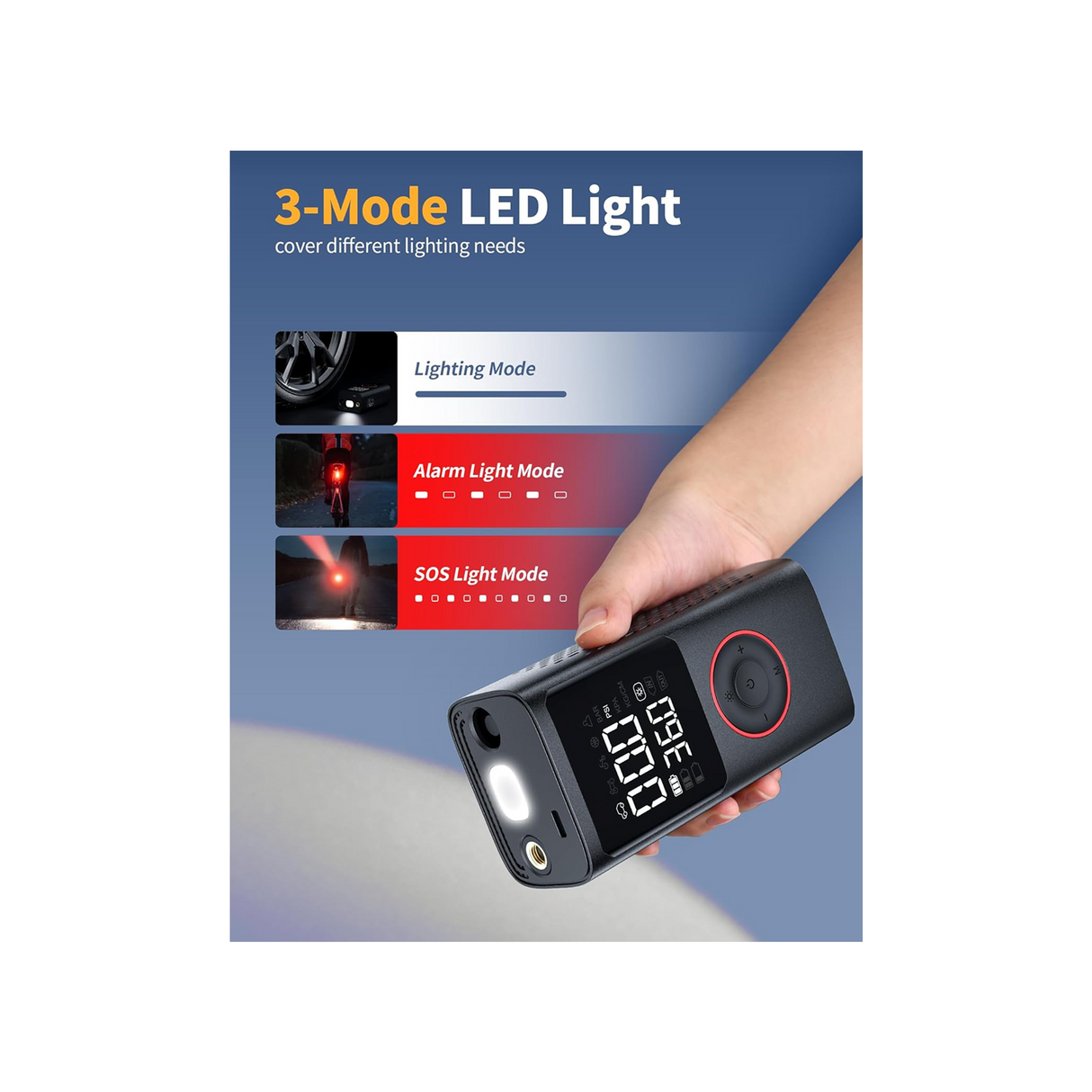 Portable Cordless Tire Inflator