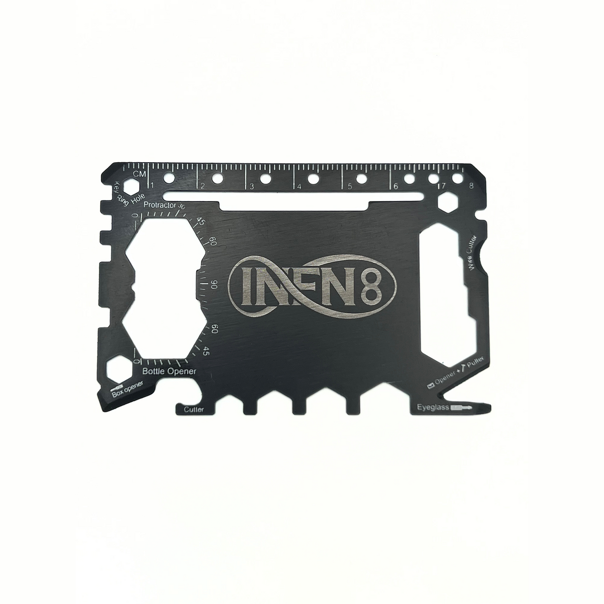 Credit Card Wallet Multitool 46 in 1 Stainless Steel Survival Pocket Tool