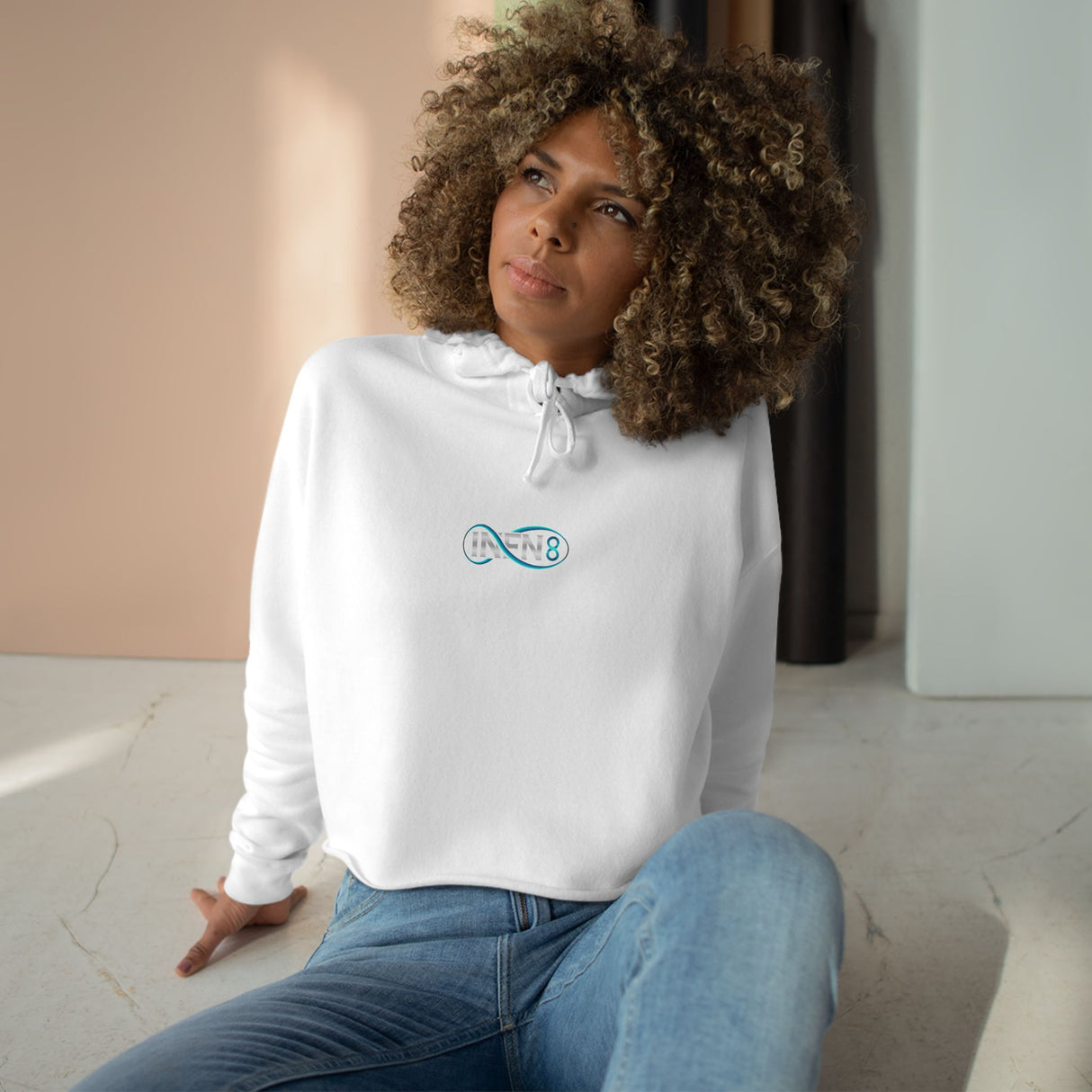 Infn8 Women's Crop Hoodie