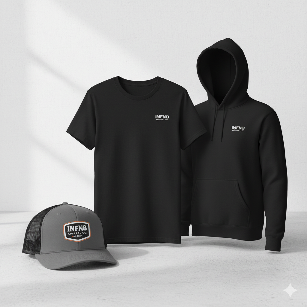 White Knuckle Bundle – Hoodie, T-Shirt & Richardson 112 Trucker Snapback Cap