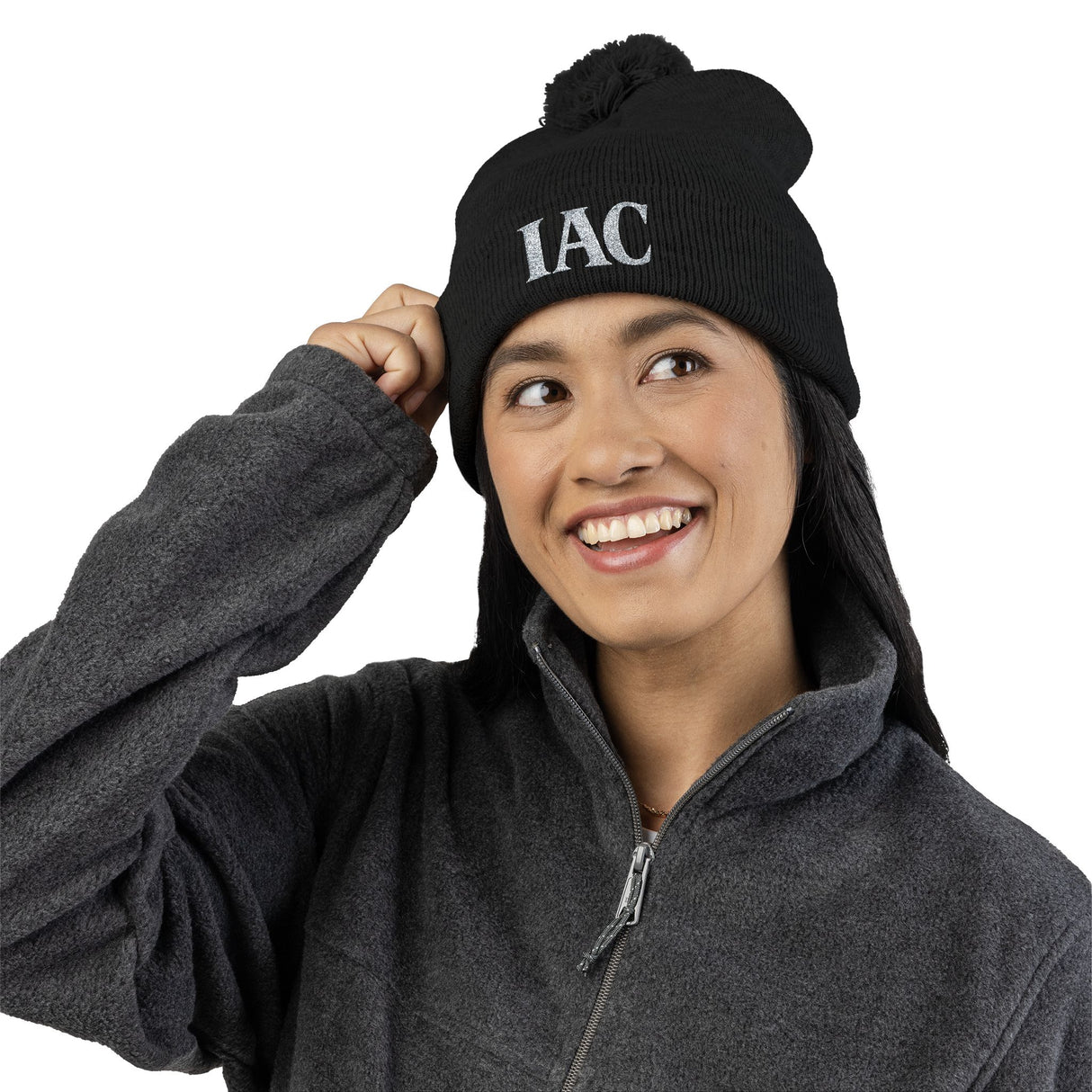 Cozy Pom-Pom Knit Winter Beanie
