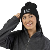 Cozy Pom-Pom Knit Winter Beanie