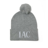 Cozy Pom-Pom Knit Winter Beanie