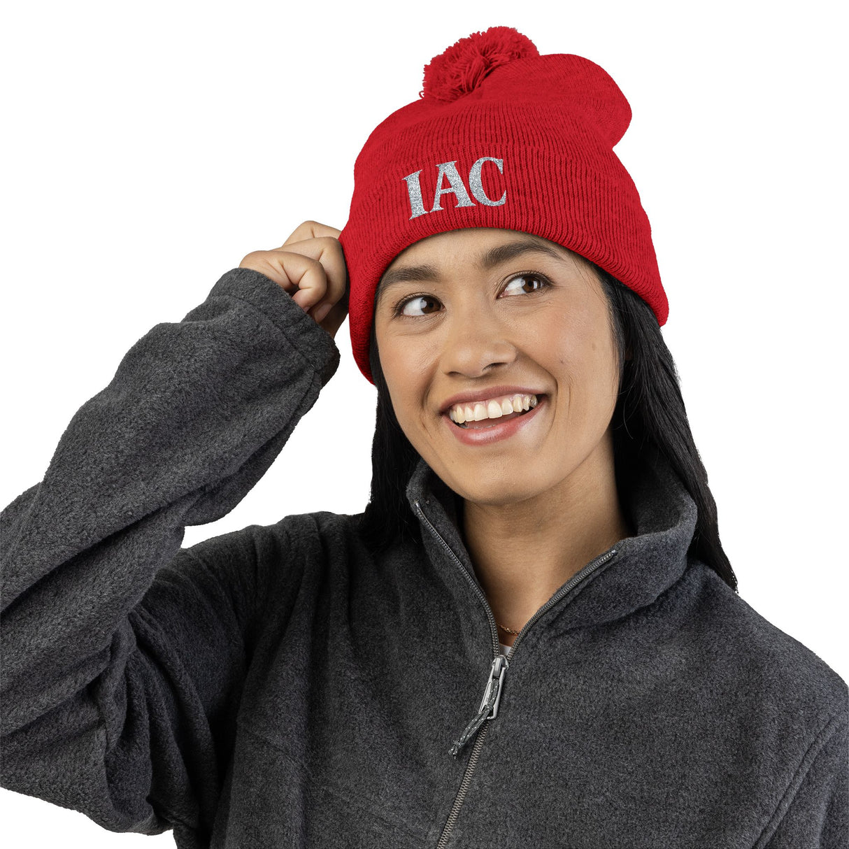 Cozy Pom-Pom Knit Winter Beanie