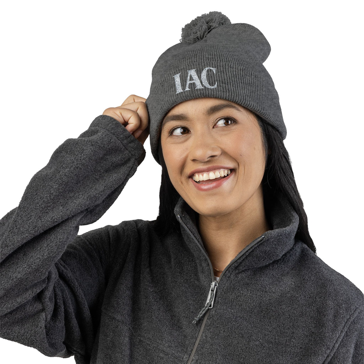 Cozy Pom-Pom Knit Winter Beanie