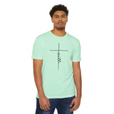 Black Faith Cross Tee