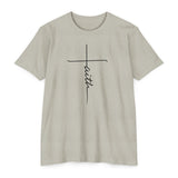 Black Faith Cross Tee