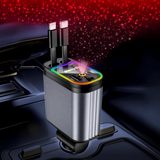 4 in 1 Car Charging Port Starlight