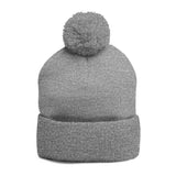Cozy Pom-Pom Knit Winter Beanie