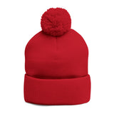 Cozy Pom-Pom Knit Winter Beanie